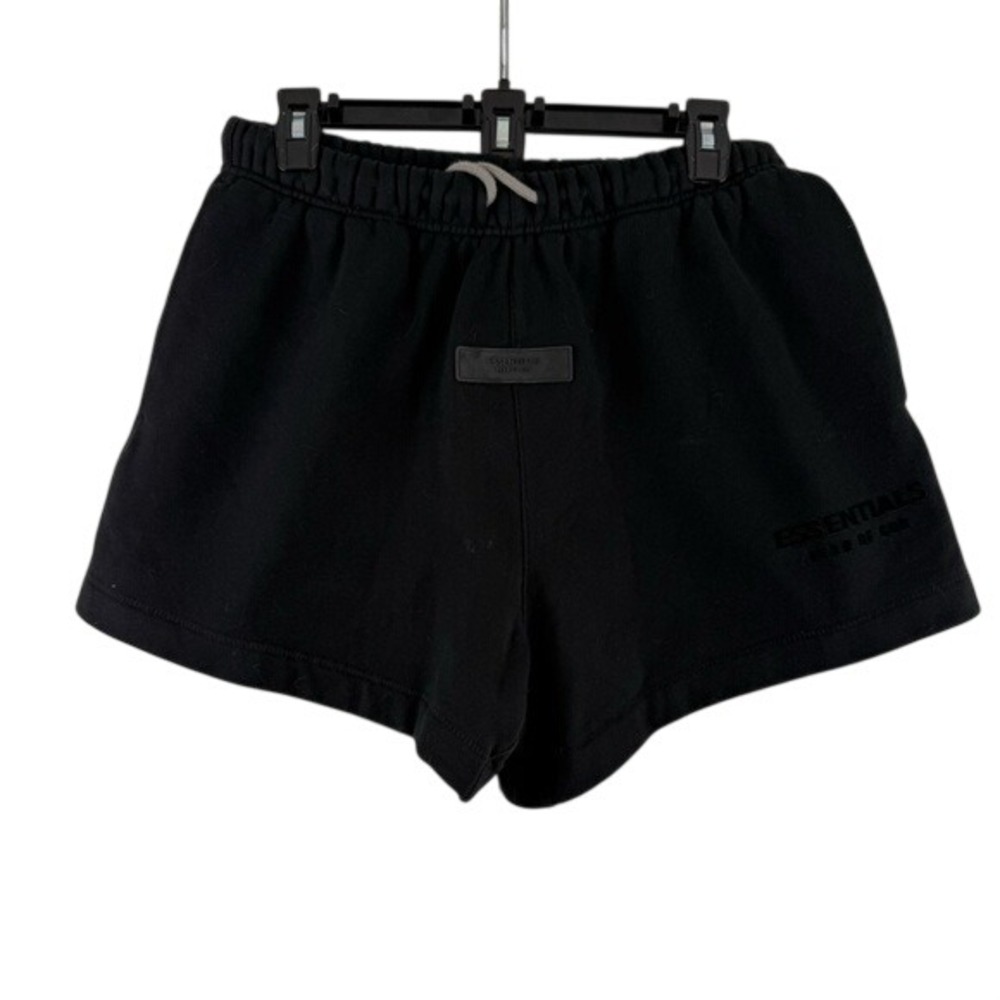 Fear of God Essentials Women Black Fleece Sweat Shorts Size S